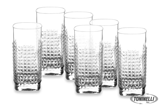 Bormioli Luigi Mixology Elixir - Confezione 6 Bicchieri Hi-Ball Cl 48 - 21964