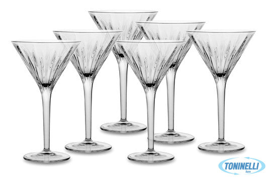 Bormioli Luigi Mixology-Confezione 6 Calici Martini Cl.21,5  12459-01 - 5524