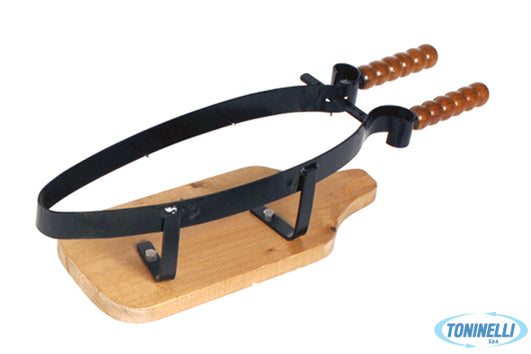 Panetta Casalinghi Di Panetta Antonio Morsa Stringiprosciutto Metallo Base Legno