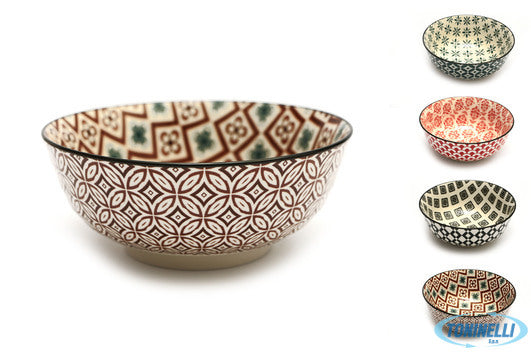 Import Tavola Mosaik-Coppetta Cm.15 Decori Assortiti Rh43386-15 - 6738