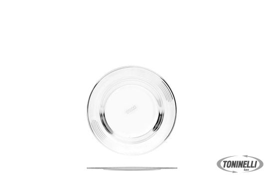 Vetrerie Riunite Murano Graffio - Piatto Pane Vetro Cm 15 - 19790