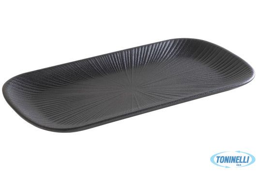 Aps  Assheuer Pott Gmbh E Co Kg Nero-Vassoio Rettangolare Melam Gn 1 3 Cm 32,5X1