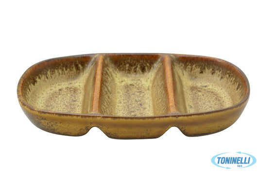 Pt Sango Ceramics Ora Arica - Coppetta 3 Scomparti 88351Ar - 9534