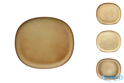 Pt Sango Ceramics Ora Arica - Piatto Piano Cm 23X20  88810Sqar - 9527