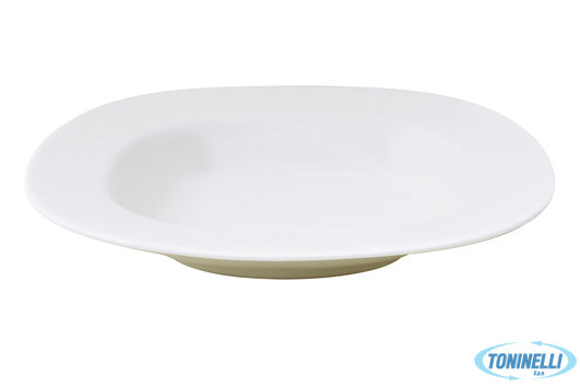Pt Sango Ceramics Ora White - Piatto Fondo C.Falda Cm 24X21 88920 - 9495