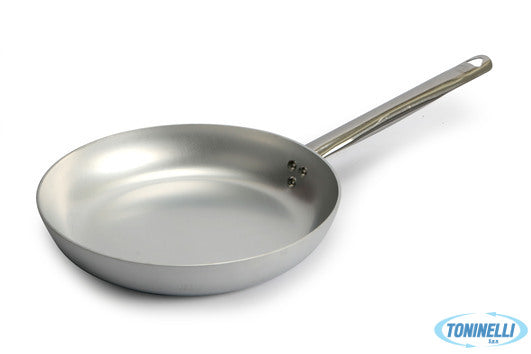 Agnelli Padella Svasata A Bassa  3 Mm Con Manico Tubolare Cm 40 H 6 - 1946