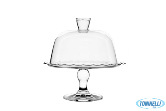 Pasabahce  Patisserie Petite - Alzata Con Coperchio Cm 26 - 19716