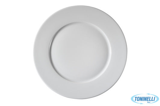 Kutahya Seramik Pera Bianco-Piatto Piano Pane Cm 17 Per17Du00 - 8054