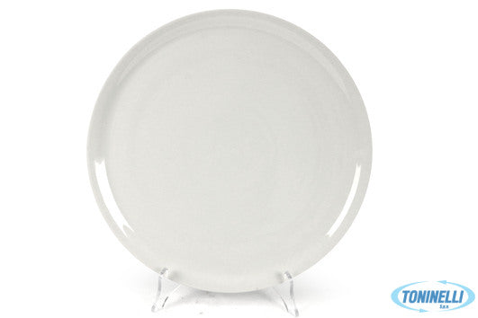 Import Tavola Piatto Pizza  Cm.33  Porcellana Bianca - 6353