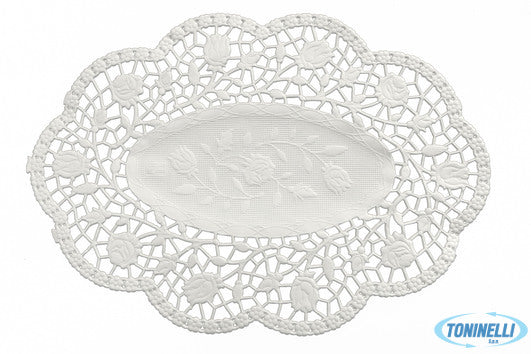 Thermohauser         Pizzi Sottotorta- Cf. 250 Pz. Ovali Cm.17X24  54431 - 8034