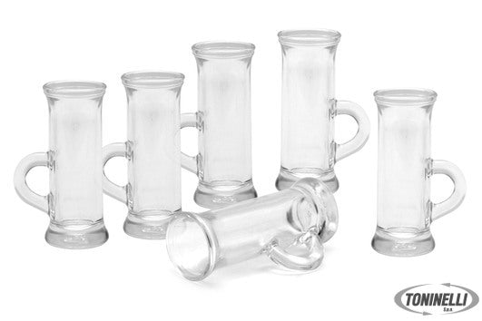 Borgonovo Polo Trasparente - Confezione  6 Bicchieri Vodka Cc.45 - 8424500