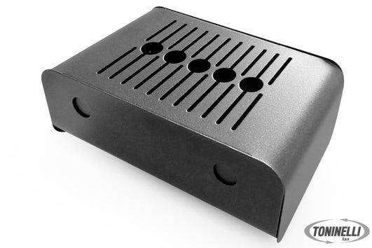 Stilcasa             Posacenere Murale In Metallo Verniciato Nero Cm 23,5X13,2Xh