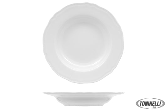 Saturnia  Praga Bianco - Piatto Fondo Cm 23 - 2216900