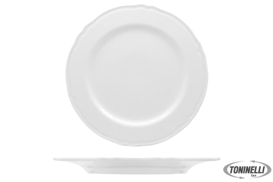Saturnia  Praga Bianco - Piatto Rotondo Cm 31 - 2217400