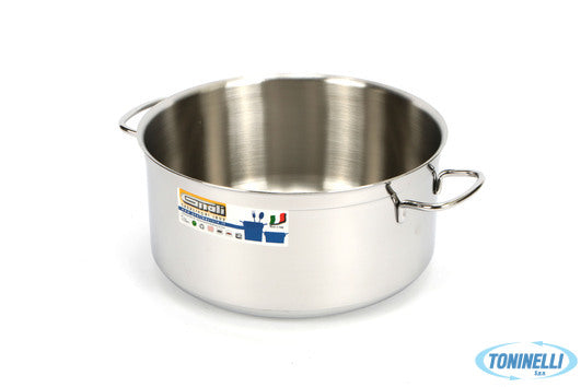 Gnali Realterm - Casseruola Alta 2 Manici Cm.28 C228 - 14203