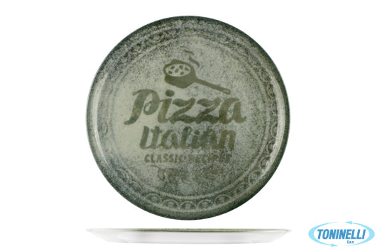 Saturnia  Recipes Napoli-Piatto Pizza Cm 31 Pala Colore Verde - 22222
