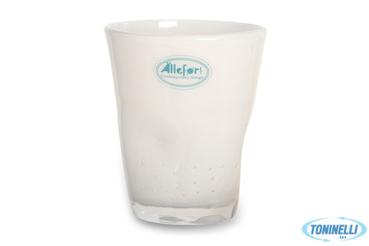 Import Tavola Rialto-Bicchiere Acqua Cl.35 Incamiciato Bianco T090105Cw - 6882