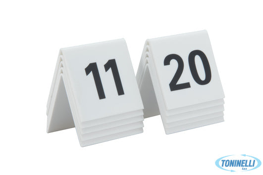 Securit  Segnaposto-Confezione Numeri Da 11 A 20 Tn-11-20-Wt - 15250