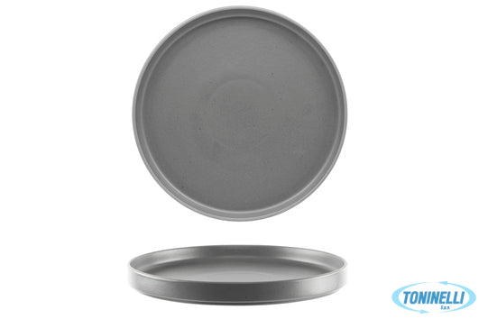 Ariane Fine Porcelain Selas Antracite- Piatto Nordic Cm 27- Allumi - 22364