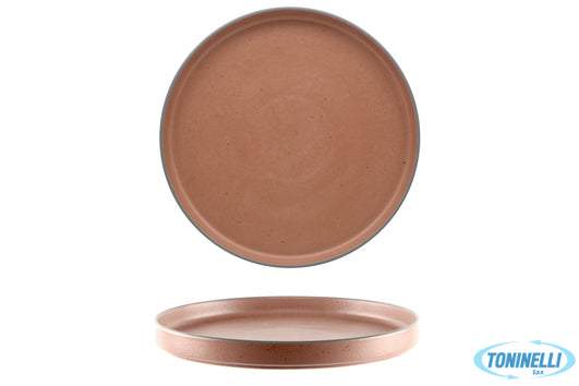 Ariane Fine Porcelain Selas Argilla Rossa- Piatto Nordic Cm 27- Allumina - 22366