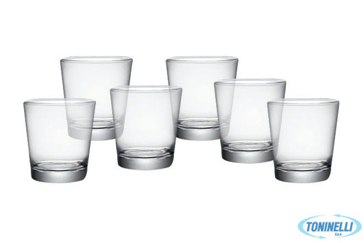 Bormioli Rocco Sestriere Trasparente Confezione 6 Bicchieri Acqua Cl 23 390400 -