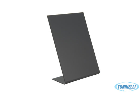 Securit  Set Da 3 Lavagne Nere Da Tavola A Forma Di L In Acrilico Formato A6 Cm