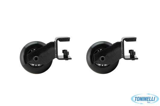 Securit  Set 2 Ruote Per Espositore Portamenu Led - 15907
