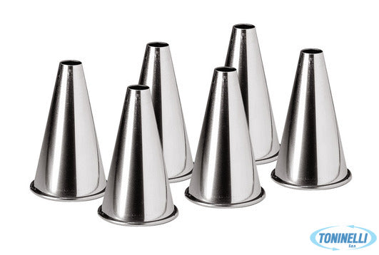 Thermohauser         Set 6 Bocchette Tonde Inox Diametro Bocca Mm4-Mm6-Mm8-Mm10-
