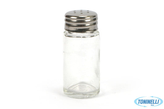 Caper                Spargisale Vetro Coperchio Inox 18.8  Articolo 33 - 565