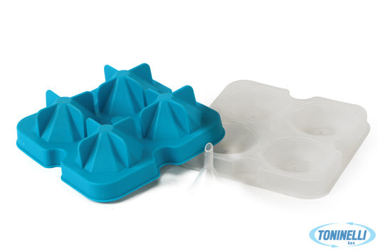 Ilsa                 Stampo Silicone 4 Diamanti Di Ghiaccio 5X5X4 4540 - 9674