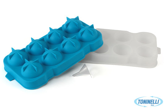 Ilsa                 Stampo Silicone 8 Sfere Di Ghiaccio Cm 5,5 4541 - 9676