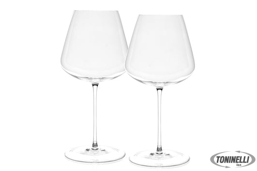 Pasabahce  Stem Zero Vertigo Elegant-Confezione 2 Calici Vino Rosso Cl  95  Soff
