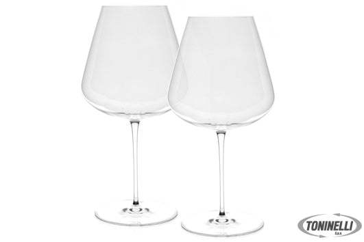 Pasabahce  Stem Zero Vertigo Elegant-Confezione 2 Calici Vino Rosso Cl 65  Soffi