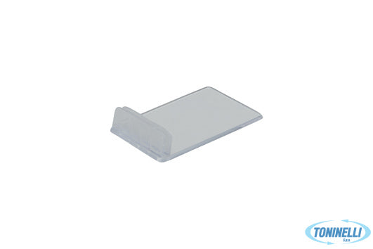 Securit  Supporto Base Per Tag Etichette 10 Pz, Trasparente Cm 1X4X0,6. Tag Non