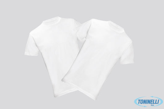 Toma T-Shirt Bianco M Confezione 2 - 670000