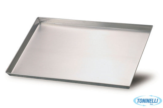 Agnelli Teglia Rettangolare In  Lega Alluminio Con Orlo 55X35 H 3 - 16088400