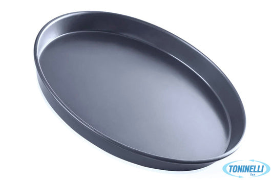 Cerutti Inox Srl Uninominale Teglia Tonda Lamiera Blu Cm 26 H. 4 - 23169