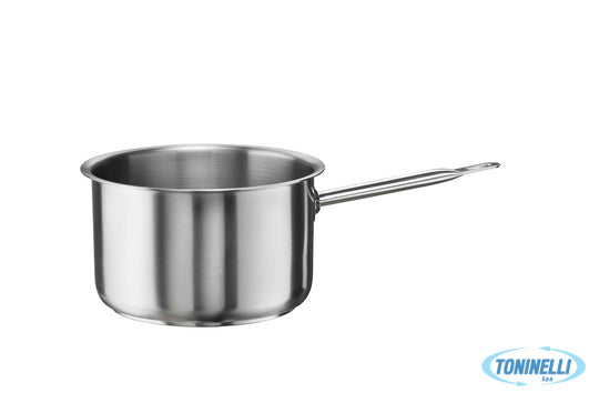 Pinti Inox Tender-Casseruola Fonda 1 Manico Cm 16H9,5 Lt2 Inox 33900616 - 15520