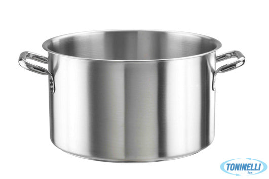 Pinti Inox Tender-Casseruola Fonda 2Manici Cm 40H24 Lt30 Inox 33900540 - 15518
