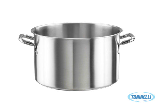 Pinti Inox Tender-Casseruola Fonda 2Manici Cm28H16 Lt 9,75 Inox 33900528 - 15515