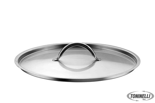 Pinti Inox Tender-Coperchio Con Manico Cm 28 Inox 33903028 - 15535