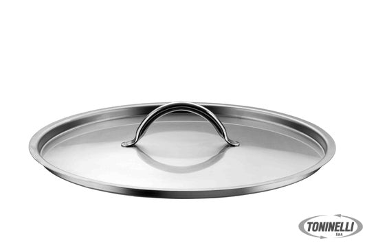 Pinti Inox Tender-Coperchio Con Manico Cm 32 Inox 33903032 - 15536
