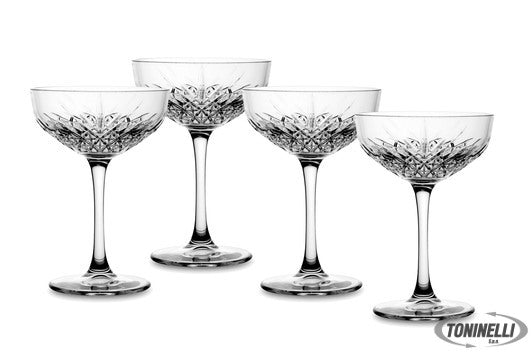 Pasabahce  Timeless-Set 4 Coppe Champagne Cl.27 In Scatola Regalo 440236 - 840