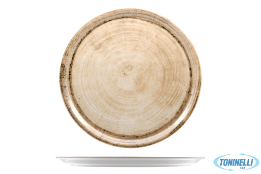 Saturnia  Tree Tabacco-Piatto Pizza Napoli Decorato Cm.33  04Z08018 - 10725