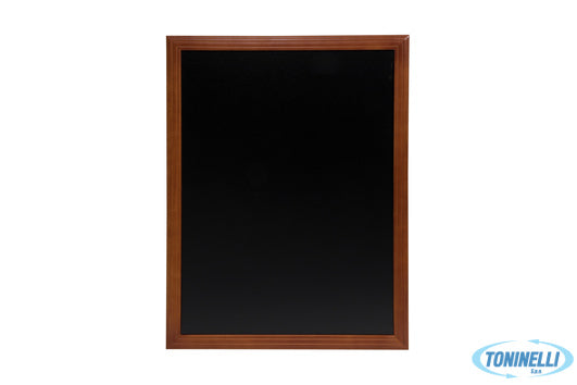 Securit  Universal - Lavagna Da Parete Rettangolare Cornice Mogano Cm 50X60 Wbu-