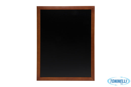 Securit  Universal - Lavagna Da Parete Rettangolare Cornice Mogano Cm 60X80 Wbu-