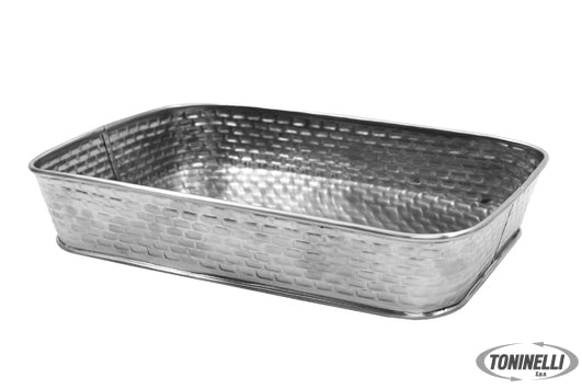 Tablecraft           Vassoio Rettangolare Acciaio Cm.28X18,5X3 - Gpss89 - 10982
