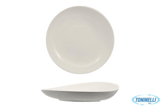 Ariane Fine Porcelain Vital Coupe - Piatto Fondo Asimetr Coupe Cm 25-All - 22357