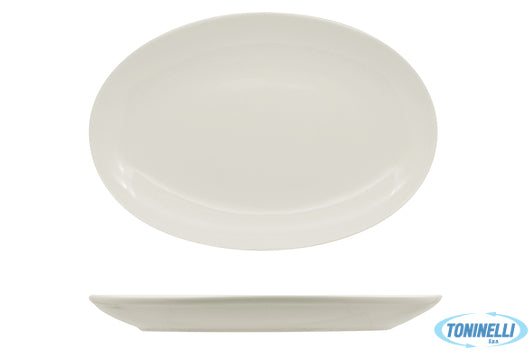 Ariane Fine Porcelain Vital Coupe- Piatto Ovale Cm 36-Allumina - 22354