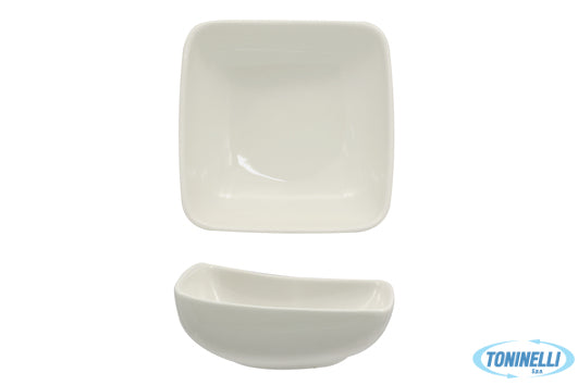 Ariane Fine Porcelain Vital Square - Coppetta Cm 12 Cl 22 In Porcellana Allumini